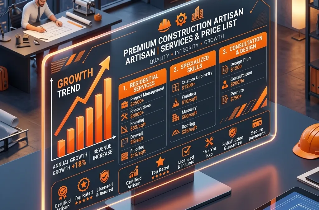 Faut-il afficher ses prix sur son site internet d'artisan ? L'impact SEO et Conversion