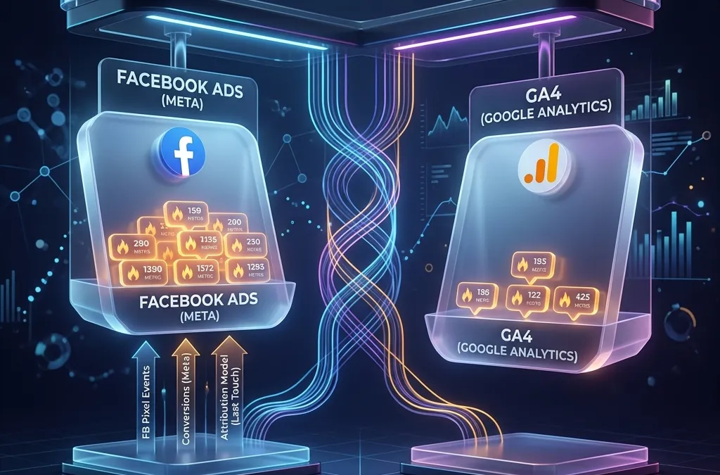 Pourquoi vos conversions Facebook Ads n'apparaissent pas dans Google Analytics