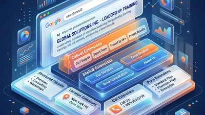 Les extensions d'annonces : Comment occuper 50% de l'écran sur Google