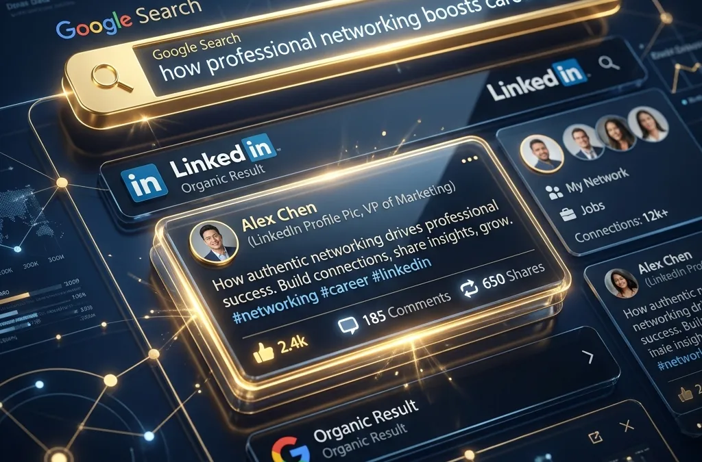 LinkedIn SEO : Comment optimiser vos posts pour qu'ils apparaissent sur Google