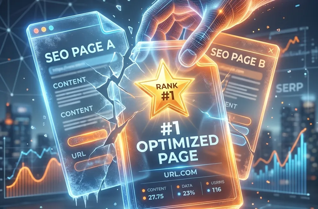 J'écris un article par semaine mais mon trafic stagne : Comprendre la cannibalisation SEO