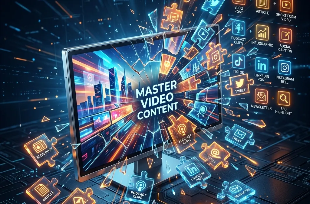 Comment recycler un webinaire ennuyeux en 5 articles SEO sur-performants en 2026